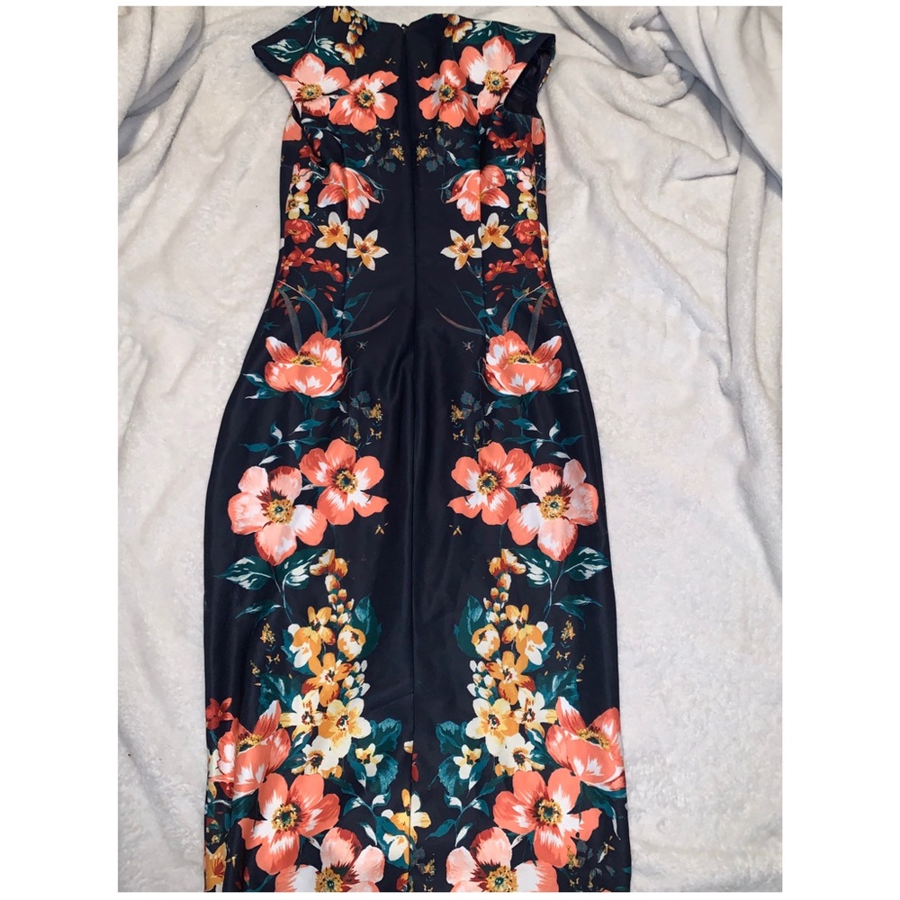 New York & Company Stretch Floral Dress